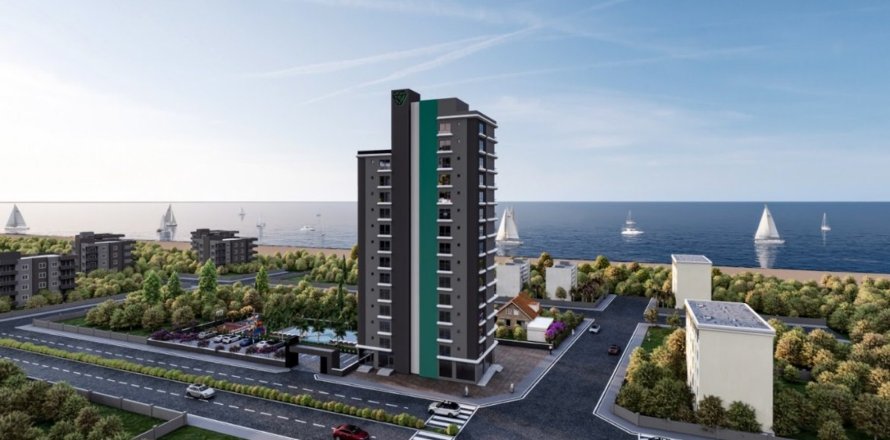 2+1 Leilighet  i Mersin, Tyrkia Nr. 217148