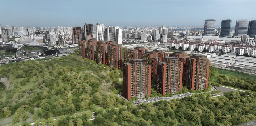 3+1 Lägenhet  i Istanbul, istanbul, Turkiet Nr. 217152