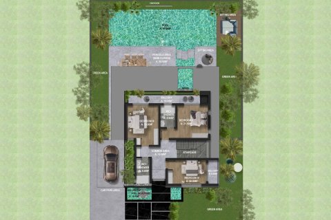4+1 Villa in Bellapais, Girne, Nr. 227038 - 27