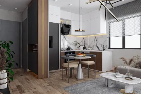 1+1 Leilighet  i Mugla, Tyrkia Nr. 224099 - 6