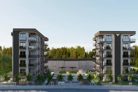 1+1 Leilighet  i Mugla, Tyrkia Nr. 224100