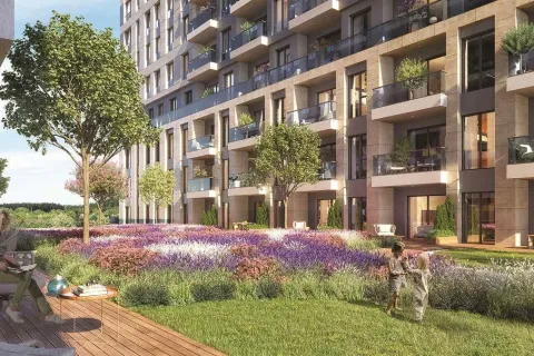 آپارتمان در  Aksu ، ترکیه 1 خوابه ، 73.4 متر مربع.  شماره 224103 - 24