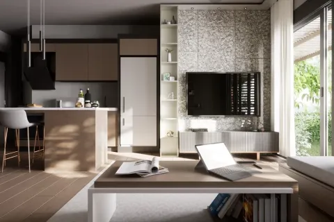 آپارتمان در  Aksu ، ترکیه 3 خوابه ، 102 متر مربع.  شماره 220836 - 16