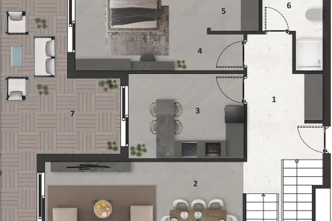 4+1 Wohnung in Aksu, Antalya, Türkei Nr. 220138 - 16