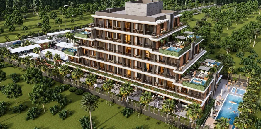 1+1 Apartment in Aksu, Antalya, Turkey No. 220136