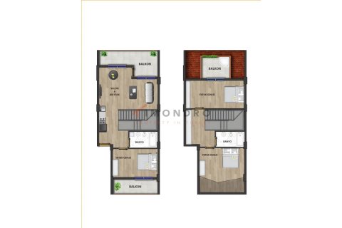 Продажа квартиры  в Манавгате, Анталье, Турция 1+1, 60м2, №212411 – фото 19