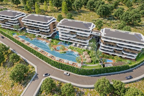 1+1 Lejlighed  i Alanya, Antalya, Tyrkiet Nr. 211873 - 5