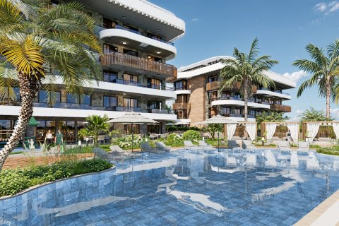 1+1 Lejlighed  i Alanya, Antalya, Tyrkiet Nr. 211873 - 3