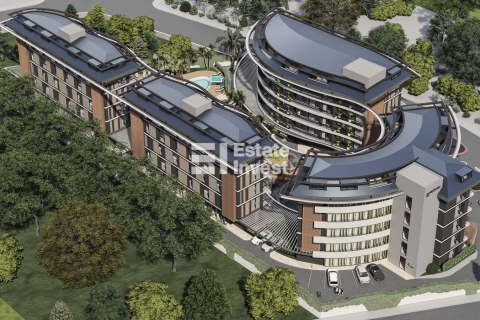 1+1 Leilighet  i Alanya, Antalya, Tyrkia Nr. 211874 - 2