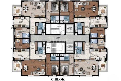 Продажа квартиры  в Анталье, Турция 2+1, 107м2, №213006 – фото 13