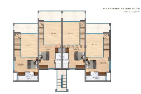 2+1 Lägenhet i Esentepe, Girne, Nr. 212499 - 9