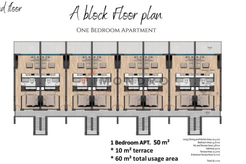 1+1 Wohnung  in Tatlisu, Famagusta,  Nr. 212488 - 17