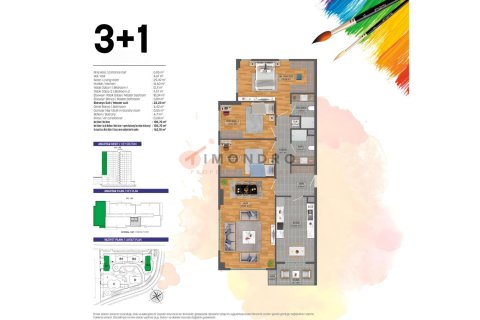 Продажа квартиры  в Кючюкчекмедже, Стамбуле, Турция 1+1, 53м2, №221517 – фото 23