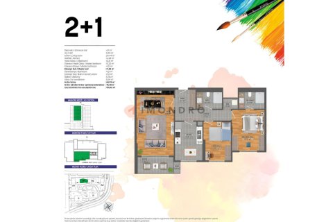 Продажа квартиры  в Кючюкчекмедже, Стамбуле, Турция 1+1, 53м2, №221517 – фото 20