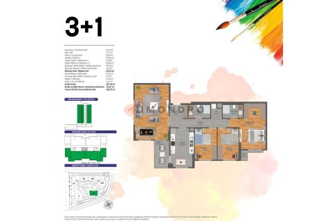 Продажа квартиры  в Кючюкчекмедже, Стамбуле, Турция 2+1, 76м2, №221518 – фото 25