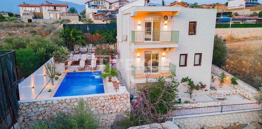 4+1 Villa i Kas, Antalya, Tyrkia Nr. 225291