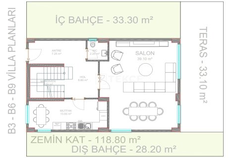 4+2 Villa i Istanbul, Tyrkia Nr. 225290 - 27