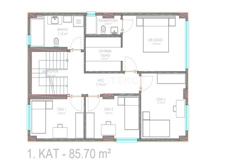 4+2 Villa i Istanbul, Tyrkia Nr. 225290 - 29