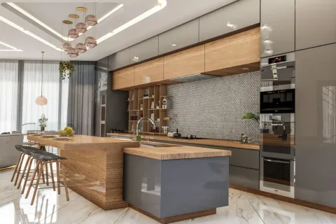 آپارتمان در  Alanya ، ترکیه 3 خوابه ، 280 متر مربع.  شماره 219663 - 5