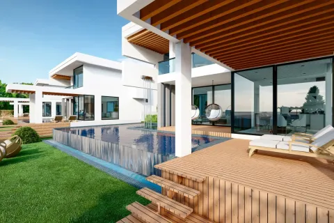 4+1 Villa  i Yesiloz, Antalya, Turkiet Nr. 219664 - 11