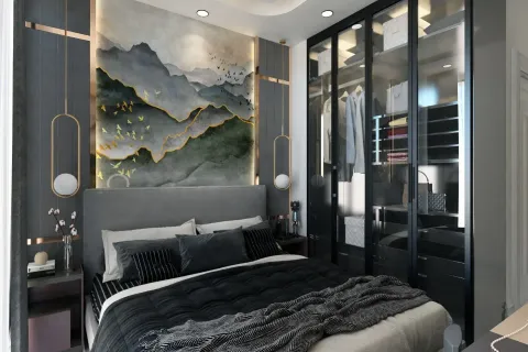 Продажа квартиры  в Аланье, Анталье, Турция 1+1, 55м2, №219669 – фото 5