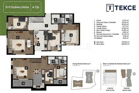 5+2 Lejlighed i Pendik, Istanbul, Tyrkiet Nr. 225839 - 29