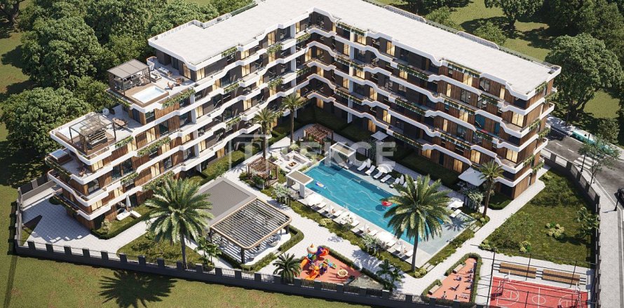 Квартира 1+1 в Аксу, Анталья, Турция №213212