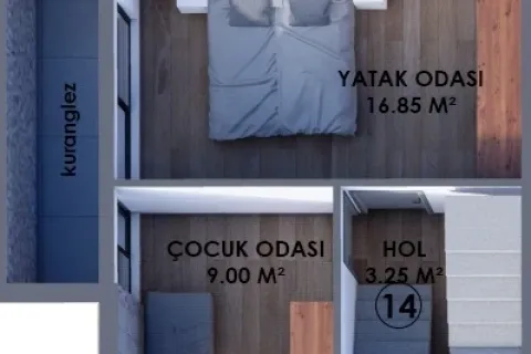 Daire  2+1  Aksu, Antalya, Türkiye №220516 - 6