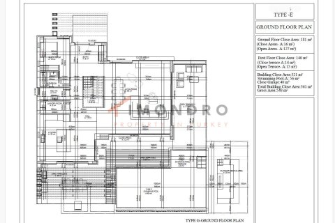 4+1 Villa  in Esentepe, Girne,  Nr. 222483 - 11
