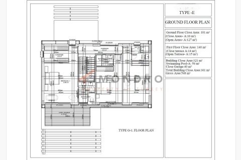 4+1 Villa  in Esentepe, Girne,  Nr. 222483 - 12