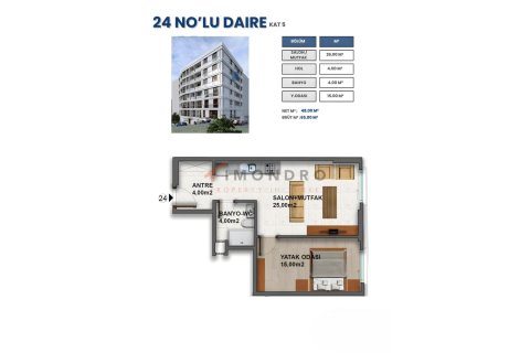 Daire  2+1  Beşiktaş, İstanbul, Türkiye №215091 - 11