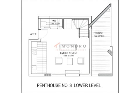 Daire   Gaziveren, Güzelyurt,  №215092 - 25