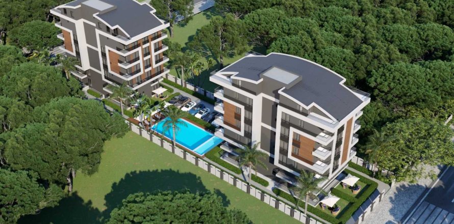 1+1 Lejlighed  i Antalya, Tyrkiet Nr. 233987