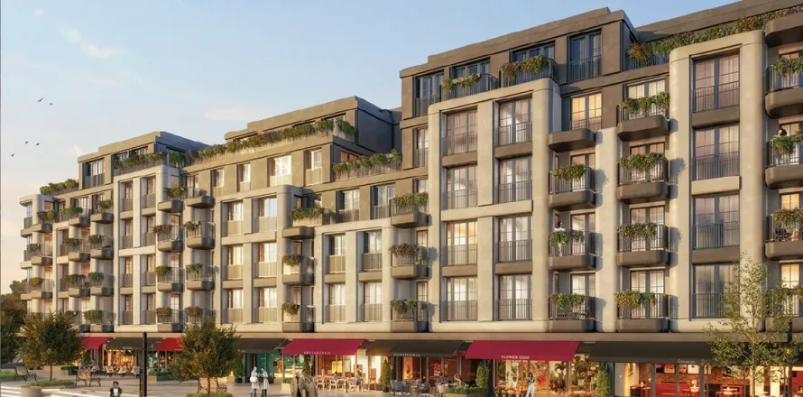 Квартира  4-х ком. в Стамбуле, Турция №213417