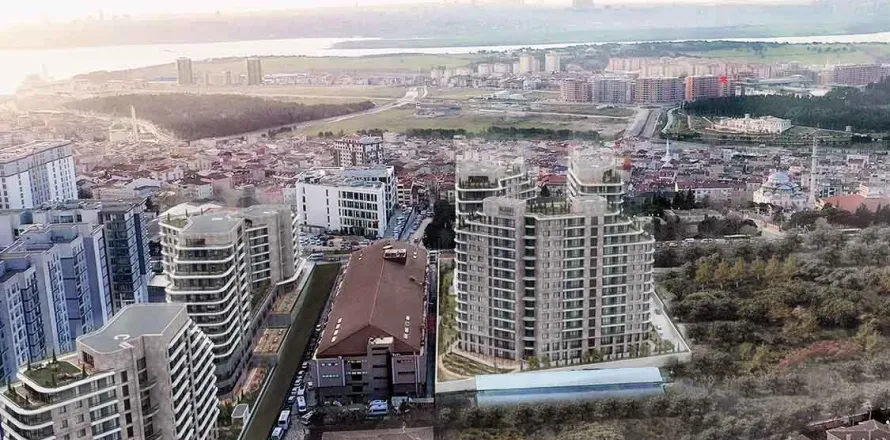 Квартира  1-х ком. в Стамбуле, Турция №213420