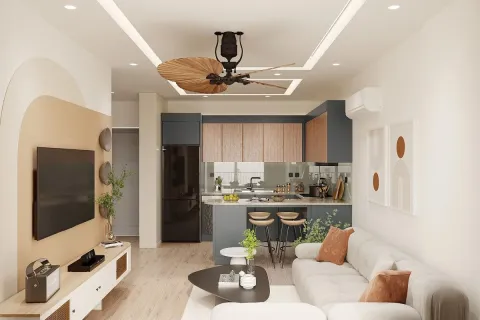 2+1 Lejlighed  i Aksu, Antalya, Tyrkiet Nr. 220345 - 2