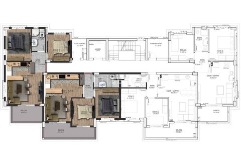 Продажа квартиры  в Аксу, Анталье, Турция 2+1, 78м2, №214764 – фото 28