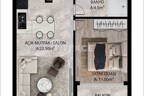 Продажа квартиры  в Аксу, Анталье, Турция 4+1, 178м2, №214761 – фото 30