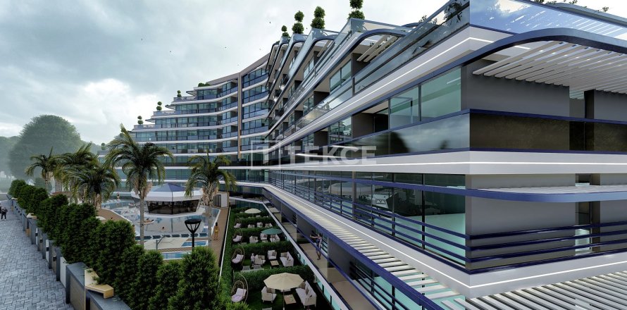 Квартира  4+1 в Аксу, Анталья, Турция №214761