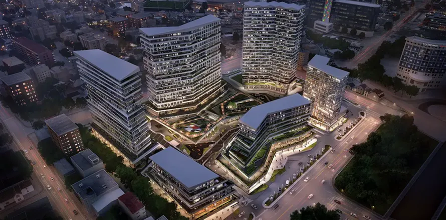 Квартира  3-х ком. в Стамбуле, Турция №213381