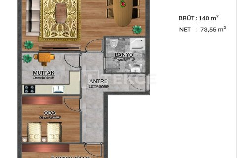 5+2 Leilighet i Beylikduezue, Istanbul, Tyrkia Nr. 237444 - 27