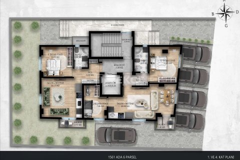1+1 Leilighet i Antalya, Tyrkia Nr. 237445 - 8