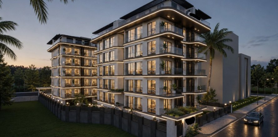 2+0 Leilighet i Alanya, Antalya, Tyrkia Nr. 225418