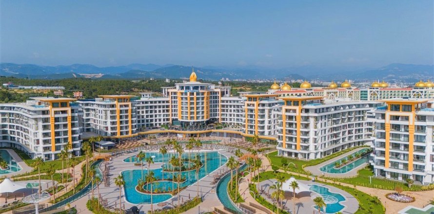 1+0 Leilighet i Turkler, Alanya, Antalya, Tyrkia Nr. 225420