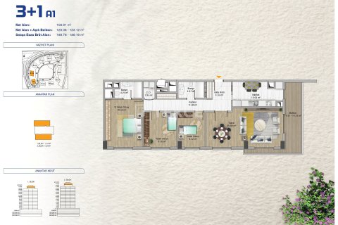 Apartment for sale in Istanbul, Turkey, 2 bedrooms, 99m2, No. 215695 – photo 14