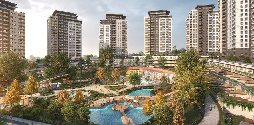 3+1 Apartment in Istanbul, Turkey No. 215696