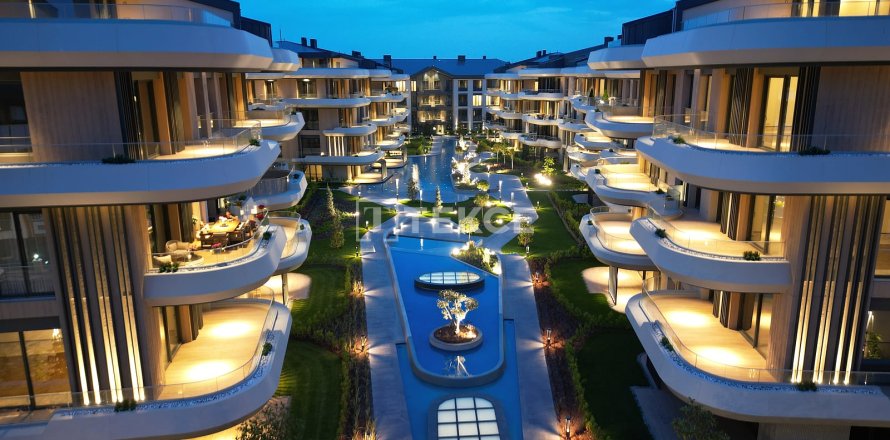 پنت هاس در  Istanbul ، ترکیه 7 خوابه ، 674 متر مربع.  شماره 215691