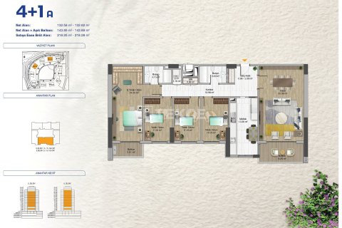 Apartment for sale in Istanbul, Turkey, 1 bedroom, 74m2, No. 215694 – photo 15