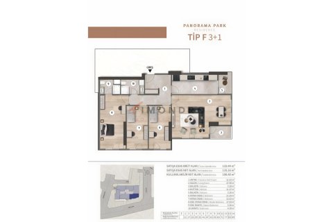 Продажа квартиры  в Кючюкчекмедже, Стамбуле, Турция 2+1, 101м2, №212099 – фото 18