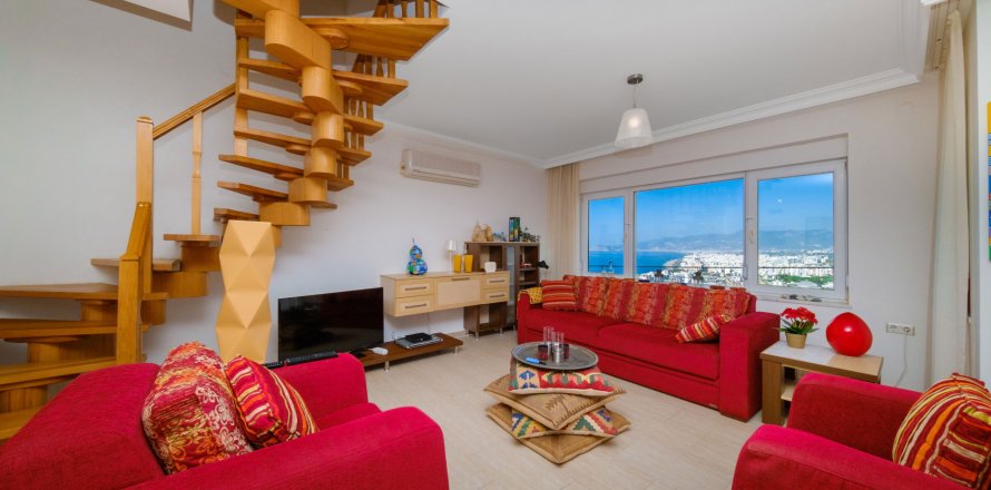 3+1 Lägenhet  i Alanya, Antalya, Turkiet Nr. 218834